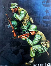 1/35 Scale US Marines Sniper Team – Vietnam War Resin Figures Set