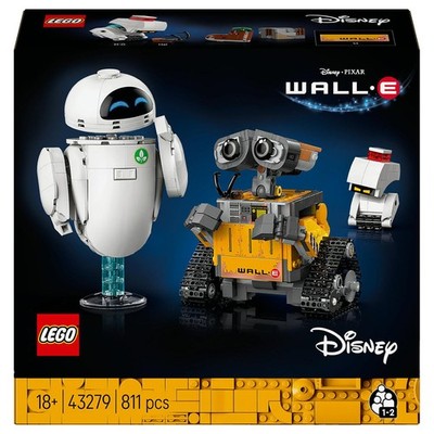 LEGO Disney Pixar WALL-E und EVE Komplettset (43279) Neu & Versiegelt