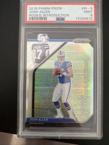 2018 Panini Prizm - Rookie Introduction Josh Allen #RI-5 (RC) PSA 9