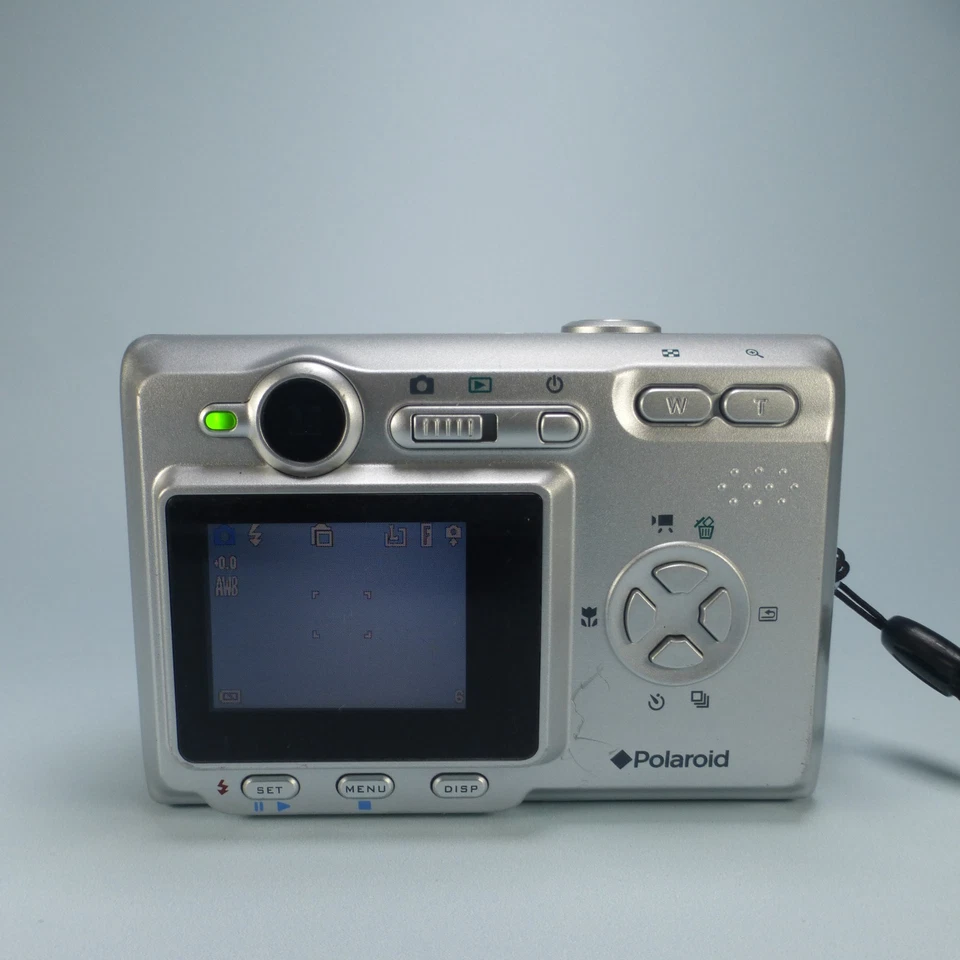 Polaroid Digital Camera PDC 4350 4.2MP Silver Tested - Image 3 of 4