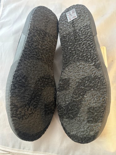 Superga 2750 Cotu Classic Sneakers All Black Canvas, Size Women 10, Men 8.5 NEW - Picture 8 of 8