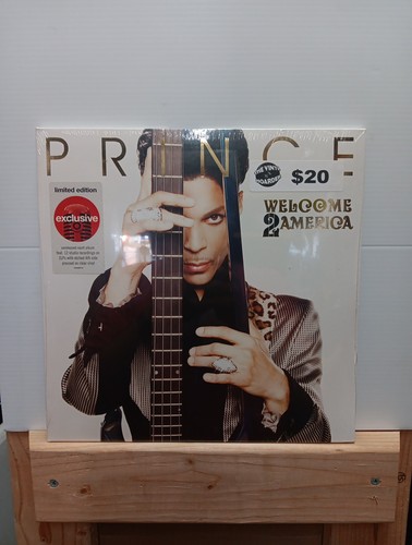 Prince / Welcome to America Limited Edition 2X LP Album Clear Vinyl Brand New - Picture 1 of 2