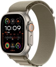 Apple Watch Ultra 2 GPS LTE 49MM Titanium Case Olive Alpine Loop