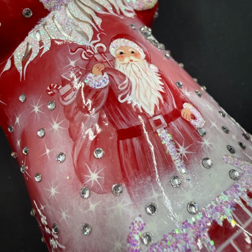 2017 PATRICIA BREEN PRÄSENTIERT ROTE WEIHNACHTSNACHT 5,5" ORNAMENT NEIMAN MARCUS - Bild 6 von 16