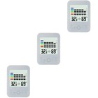 3 Pieces Indoor Thermostat for Room Temperature Instant-read Thermometers