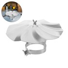 Chimney Cap Stainless Steel Roof Vent Cover for Wood Stove Pipe 