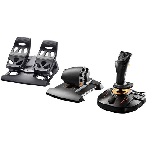 T16000M FCS HOTAS PC Flight Stick + TWCS Throttle +TFRP Ruderpedale für Flug - Bild 5 von 6