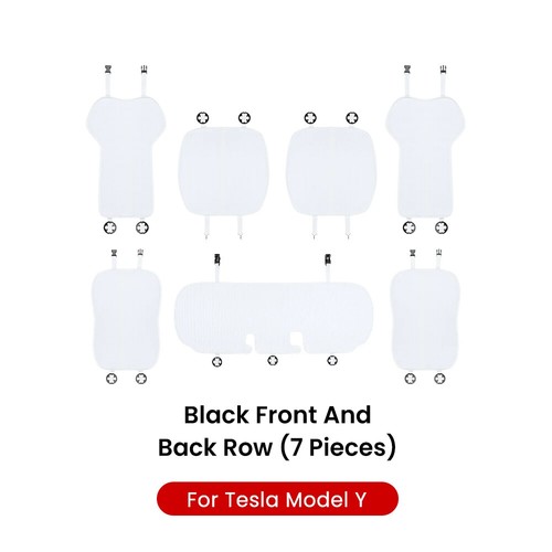 LOT Seat Cover Ice shreds Cushion Breathable Sweatproof Four Seasons Seat Covers - Picture 34 of 40