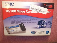 QTY 1 SMC8036TX SMC NETWORKS 10/100Mbps CARDBUS ADAPTER NOS SEALED BOX