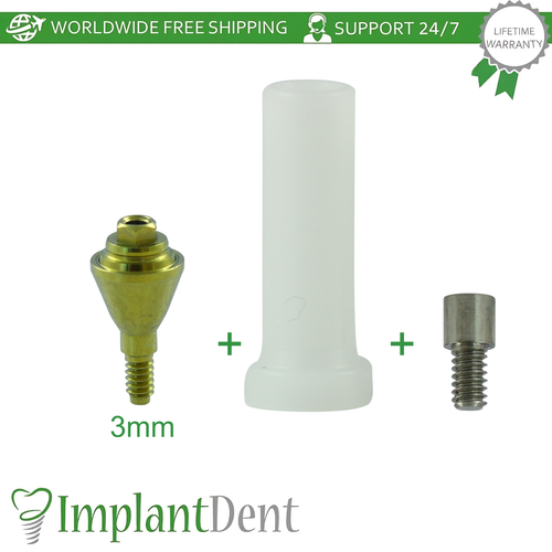 Manicotto in plastica dritto multi unità 1.4 protesi sottile piattaforma int esagonale - Foto 17 di 19