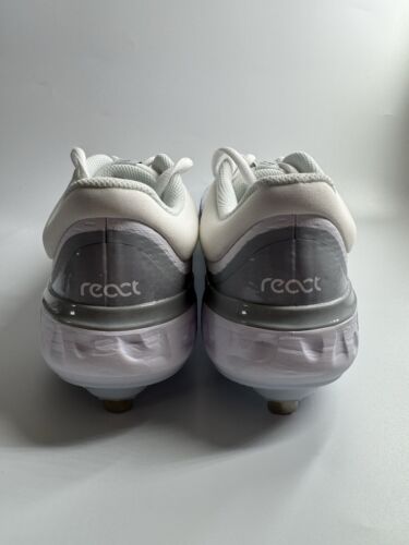 Nike Men’s 7 Alpha Huarache Elite 4 Low Baseball Cleats White FD2745-104 NEW - Picture 3 of 6