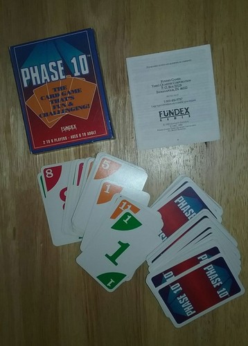 PHASE 10 - Fundex Games - 1992 - Picture 3 of 3