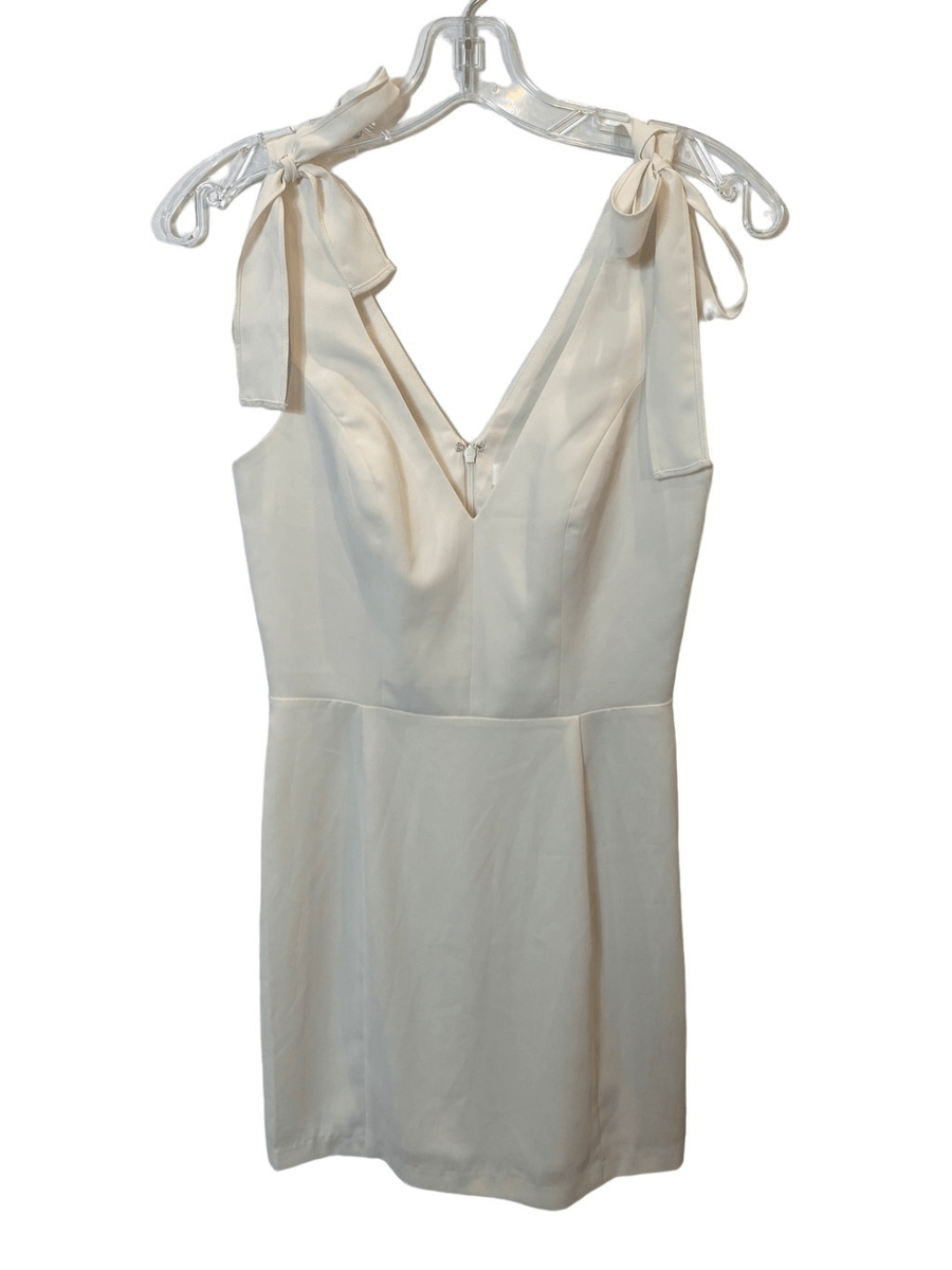 open lace back dress Amanda Uprichard Clemenza Dress