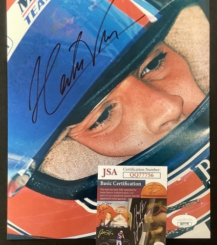 Helio Castroneves Signed Photo 8x10 Racing Auto IndyCar 500 Penske Helmet JSA - Picture 2 of 2