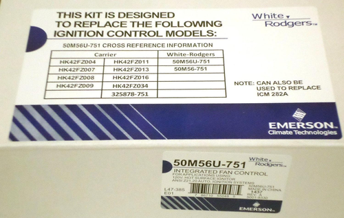 50M56U-751 Kit for Carrier Single Stage Integrated Furnace Control - Picture 2 of 6
