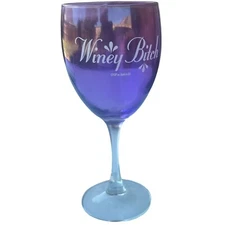 ICUP, Inc. Brand Winey Bitch Purple 11 oz. Wine Glass 7.5" Tall
