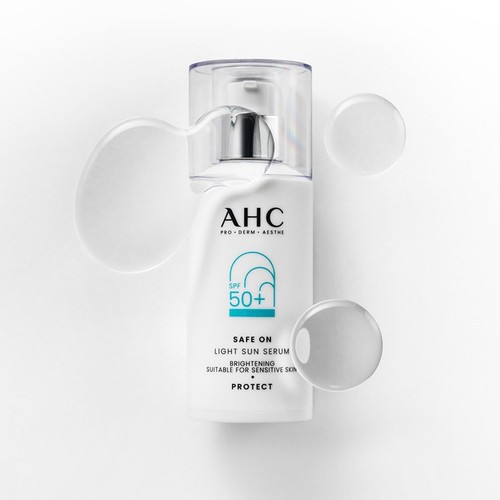 AHC Safe On Light Sun Serum 40ml SPF50+, PA++++ Whitening. Wrinkle care K-Beauty - Picture 8 of 8