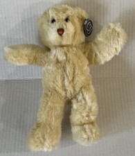 PRINCESS SOFT TOYS Bopster Cream 2000 Teddy Bear 10" Plush With Tags