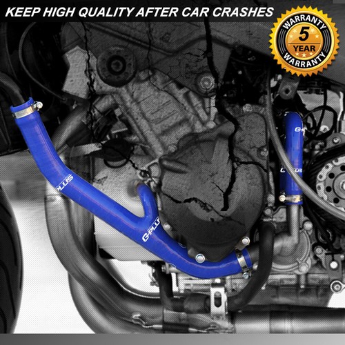 Fit For Suzuki DRZ400S DRZ400SM 2002-2015 Blue Silicone Radiator Hose - Picture 6 of 12