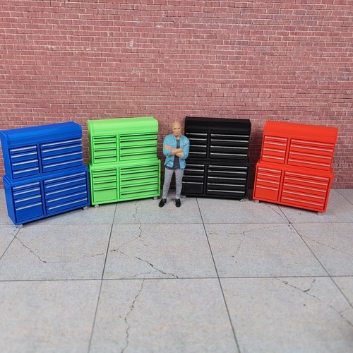 Tool Box Model 1/24 Scale Diorama Accessory Action Figure Dollhouse - Picture 4 of 36