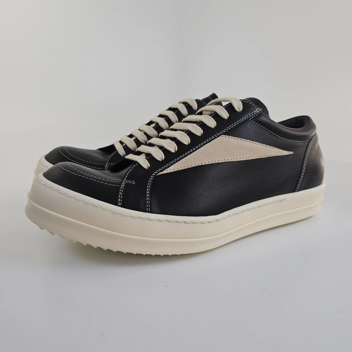 Rick Owens Porterville Sneaker Black Milk for sale | eBay