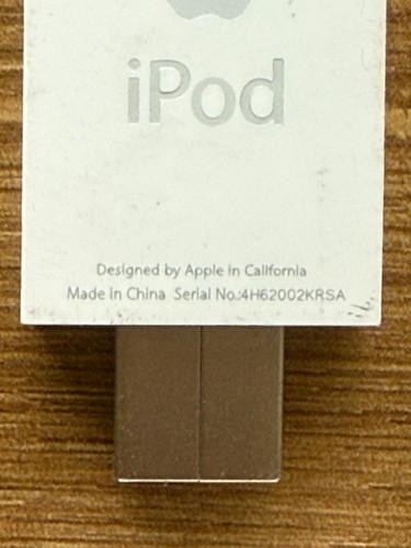 Apple iPod Shuffle 1a generazione 1GB bianco in scatola originale testato funzionante - Foto 13 di 14