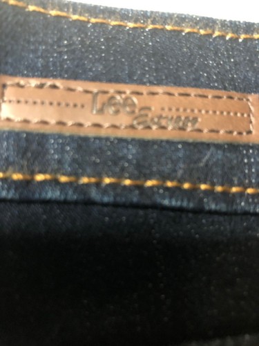 Lee Classic Fit Womens Dark Blue Jeans Size 6 Medium Straight Leg - Picture 7 of 9