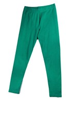 Big Girls Leggings Spotted Zebra Big Girls Cropped Leggings Size L 10 Green