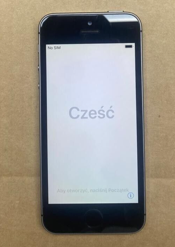 Apple iPhone SE 2016 32GB - Sehr Guter Zustand - Vodafone - Space Grau - DEFEKT - Bild 1 von 2