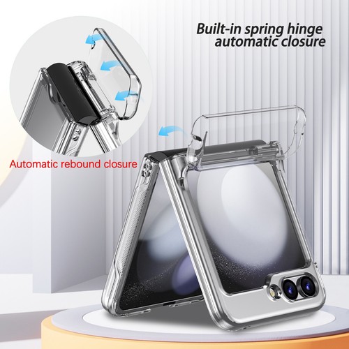 Coque + Verre Trempé Protecteur Téléphone pour Samsung Galaxy Z Flip 7 6 5 4 3 FE - Photo 51 sur 91