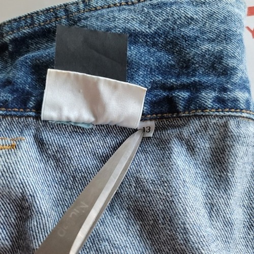 Jeans únicos Rio vintage años 80 DeadStock cintura alta plegables - Imagen 8 de 9