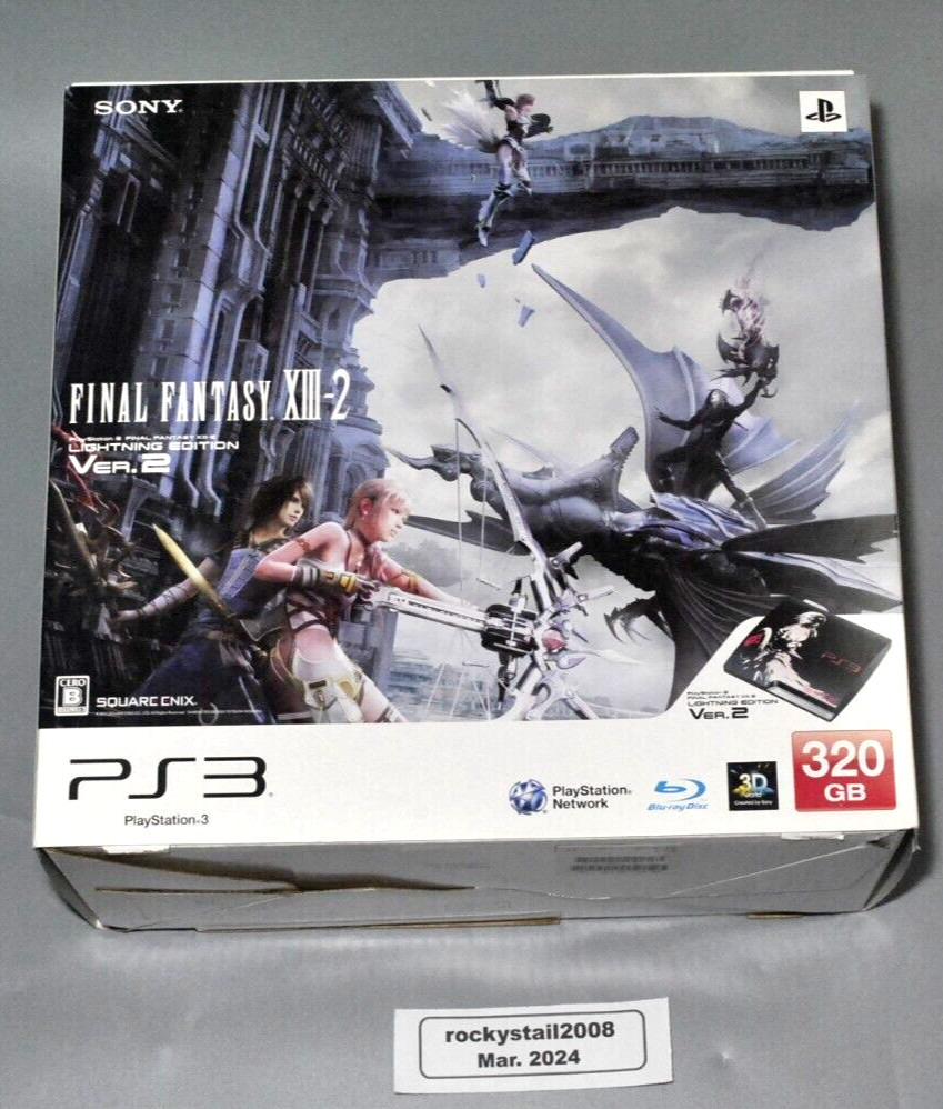 PS3 FF13 Final Fantasy XIII-2 LIGHTNING EDITION ver2 Boxed CECH 