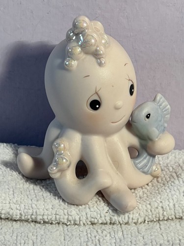Precious moments figurine Octupus with fish EX8481 - Picture 4 of 6