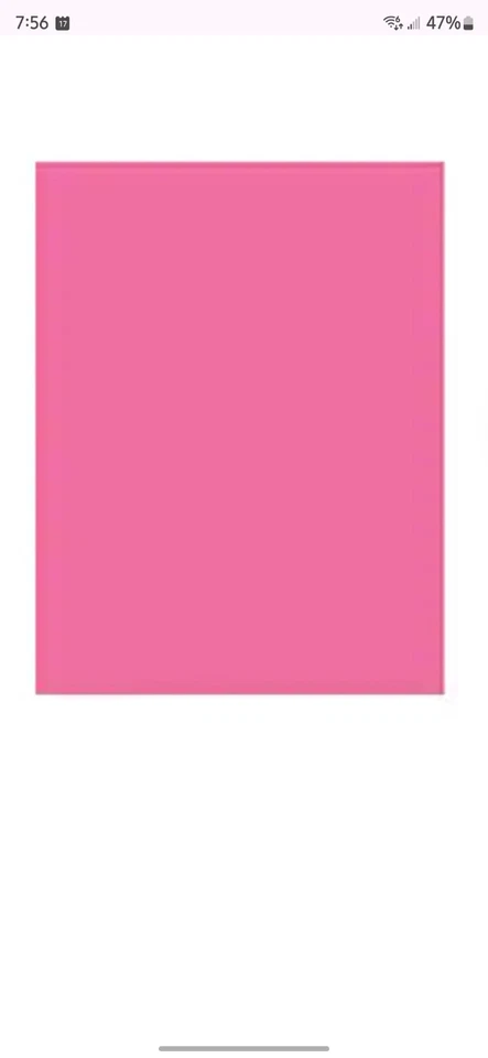 Pacon Kaleidoscope Multipurpose Paper, 24 lbs., 8.5" x 11", Hot Pink, 500/Ream - Image 4 of 4