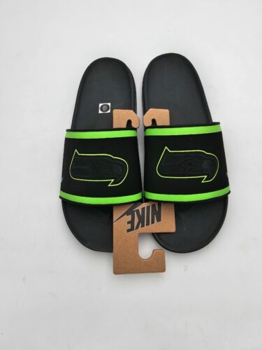Sandalias para hombre Nike Seattle Seahawks NFL Offcourt DD0545-001 talla 12 - Imagen 2 de 7