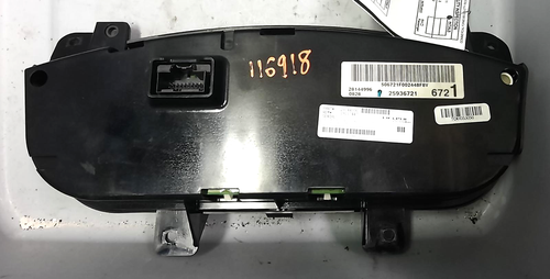 CHEVY IMPALA OEM MPH Speedometer U2E Instrument Cluster 123,775 MILES 25936721 - Picture 2 of 4