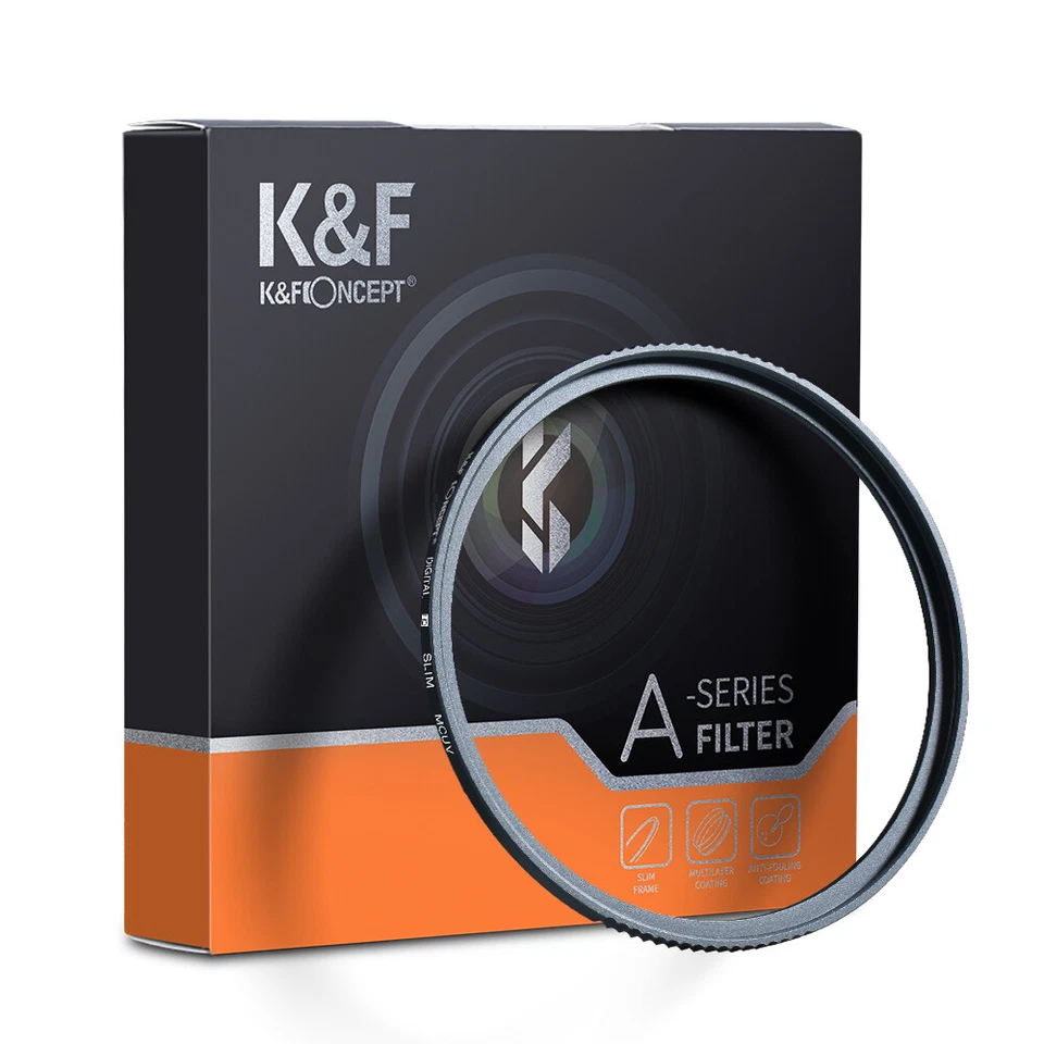 K&F Concept 37-49-86mm MC UV Protection Filter Ultra-Slim 24 Green Multi Coated - Image 2 of 4