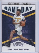 JAYLEN BROWN ROOKIE CARD 2016 Contenders Game Day Basketball RC Boston Celtics!