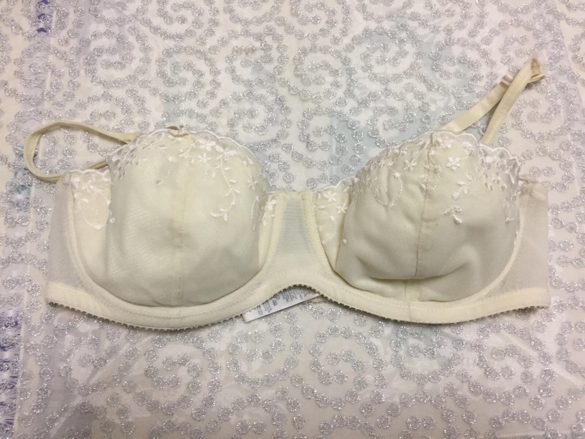 H&M Bra size it 3b us 34b eu 75b Color Yellow padded underwired