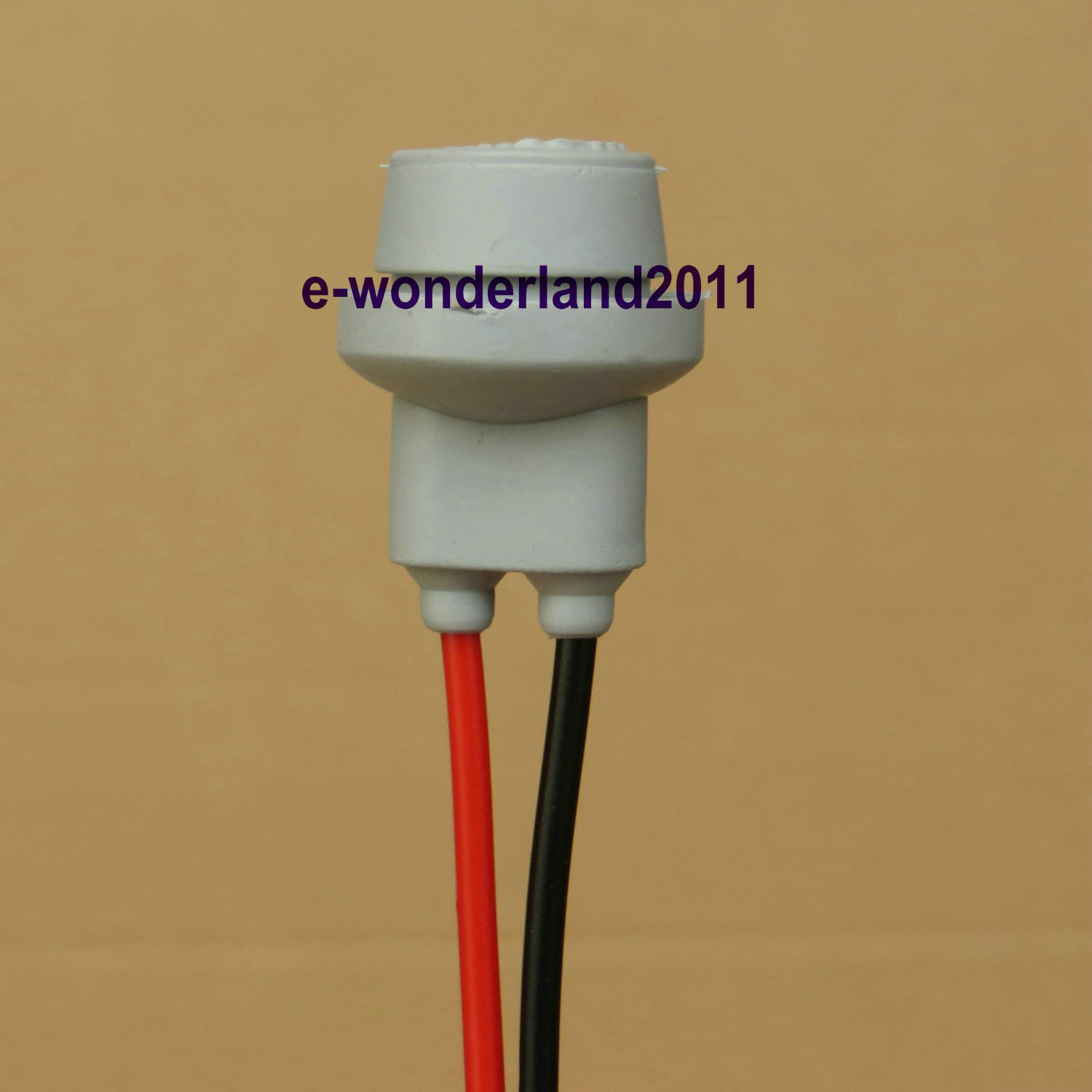 10 x Connectors Socket Bulb Light Harness PigTail T10 168 194 rubber