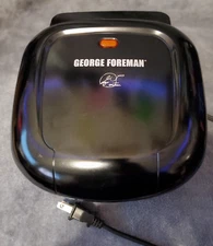 George Foreman GR10B 2-Serving Classic Plate Electric Indoor Grill and Panini