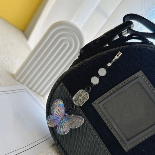 Fashion Butterfly Bead Pendant Phone Straps Lanyard Pocket Keychain Strap - Zdjęcie 4 z 8