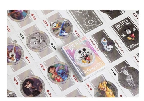 Bicycle Disney 100 Years - Holographic Deck Playing Cards - New Sealed - Picture 2 of 4