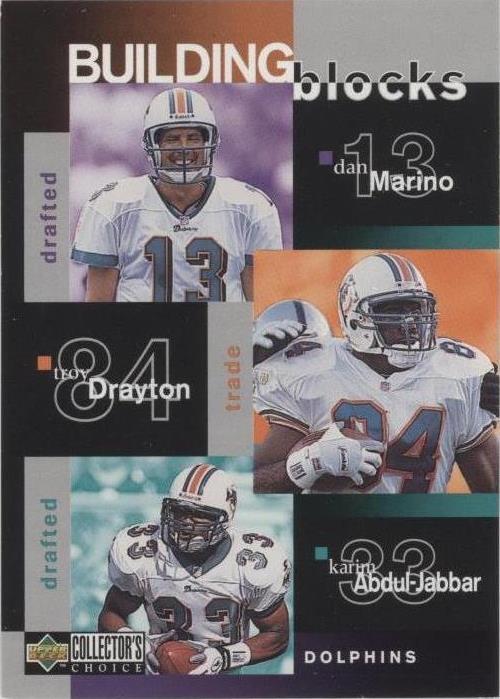 1997 Upper Deck Collector's Choice Dan Marino Karim Abdul-Jabbar O.J. McDuffie #367 - 1 of 2