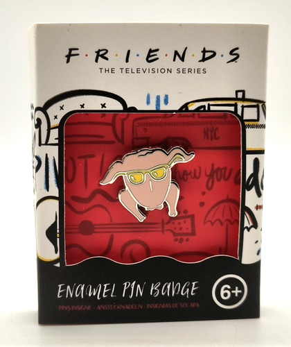 FRIENDS TV Show "Monica Turkey Head" Enamel Pin Badge Paladone UK - Picture 1 of 5