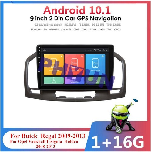 For Opel Vauxhall Insignia 2008-13 Stereo Radio GPS WiFi 9'' Touch Screen 1+16GB - Picture 2 of 12