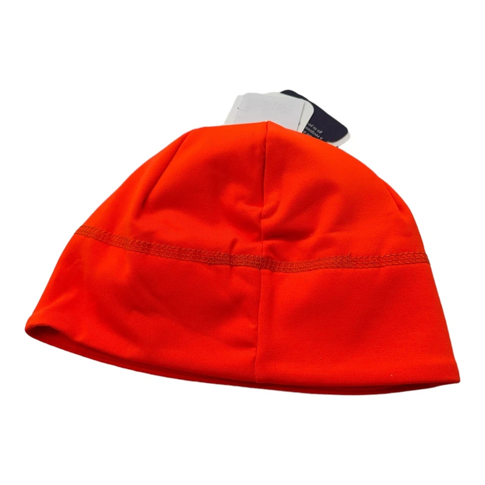 NUEVO CON ETIQUETAS Piel de Tortuga Naranja Brillante Vellón Reciclado Clásico Forro UPF 50+ Gorra Gorra Foto 2 de 2