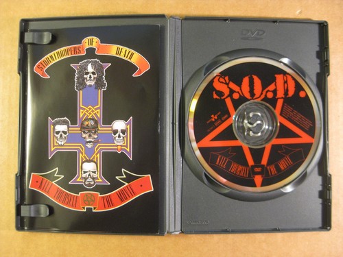 S.O.D. - Kill Yourself: The Movie & Speak English Or Die (2000 DVD) Anthrax - Foto 3 di 3