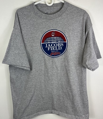 Cleveland Indians Jacobs Field Tshirt Chief Wahoo MLB Lee Sport Adult XL  2007