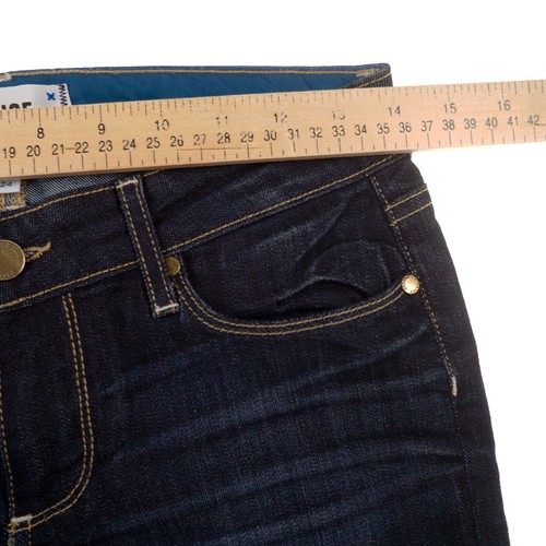 KUT from the Kloth Jimmy Jimmy Skinny Blue Jeans Womens 24 Dark Blue Made in USA - Picture 2 of 12